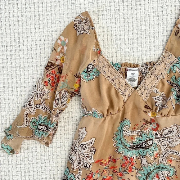 Y2k No Boundaries Fairy Babydoll Top - Picture 4 of 7